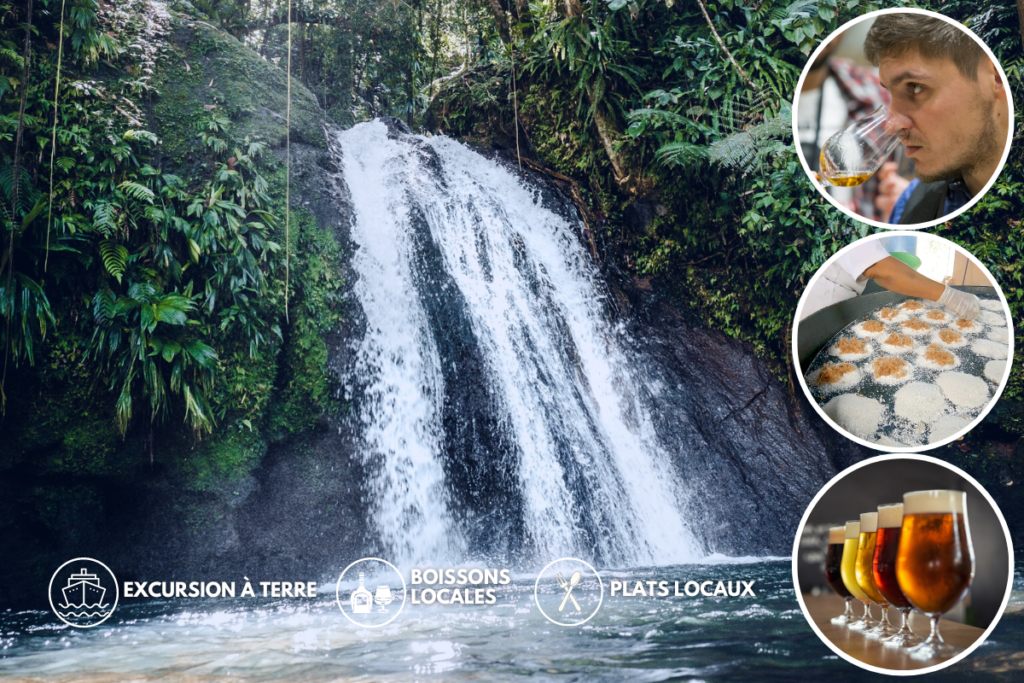 excursion visite guidée circuit cascade aux ecrevisses guadeloupe