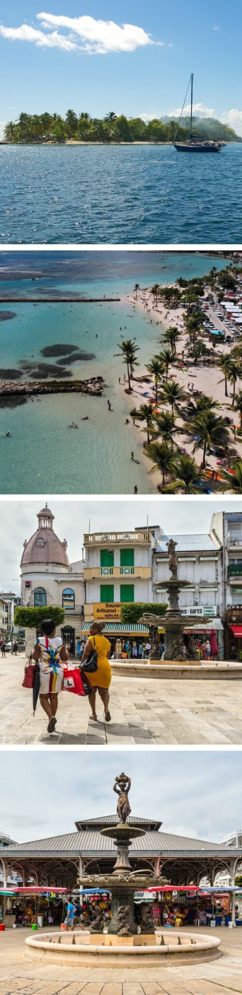 plage de sainte-anne, visite de pointe a pitre,